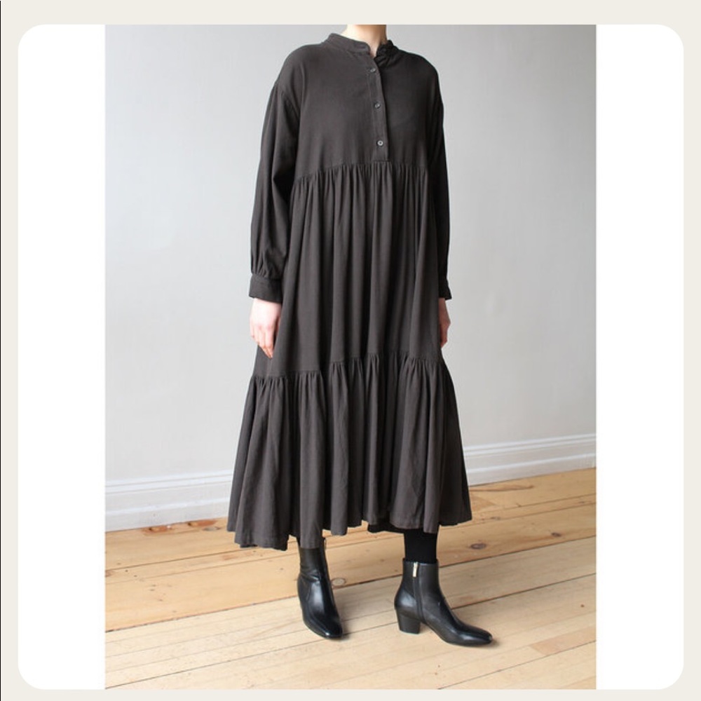 Black Crane tent dress